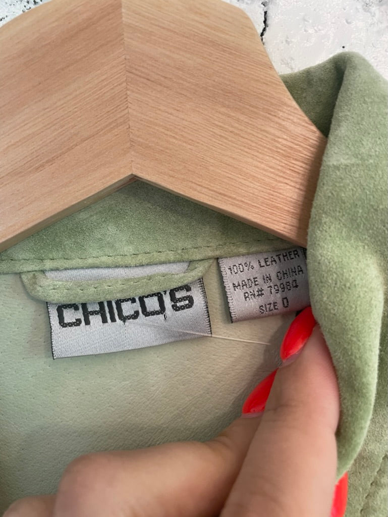 Green Leather Jacket