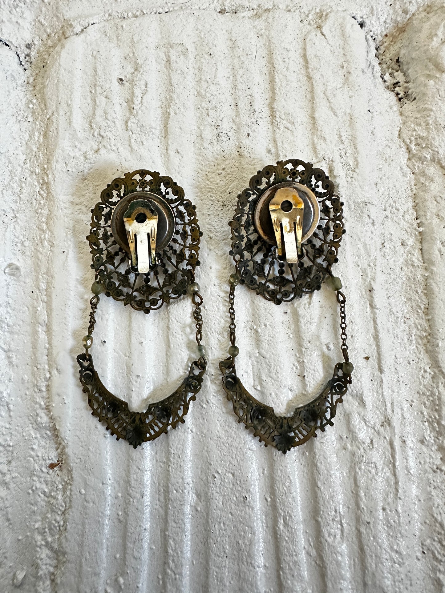 Vintage Pearl Clip-On Earrings