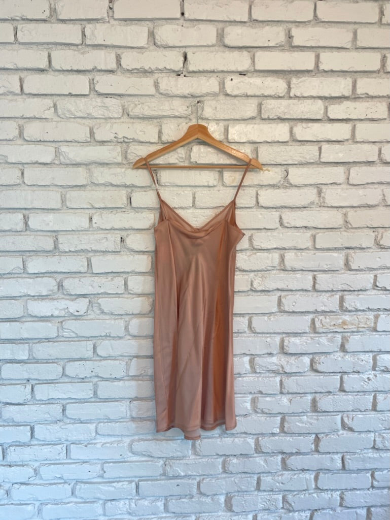Nude Slip Dress
