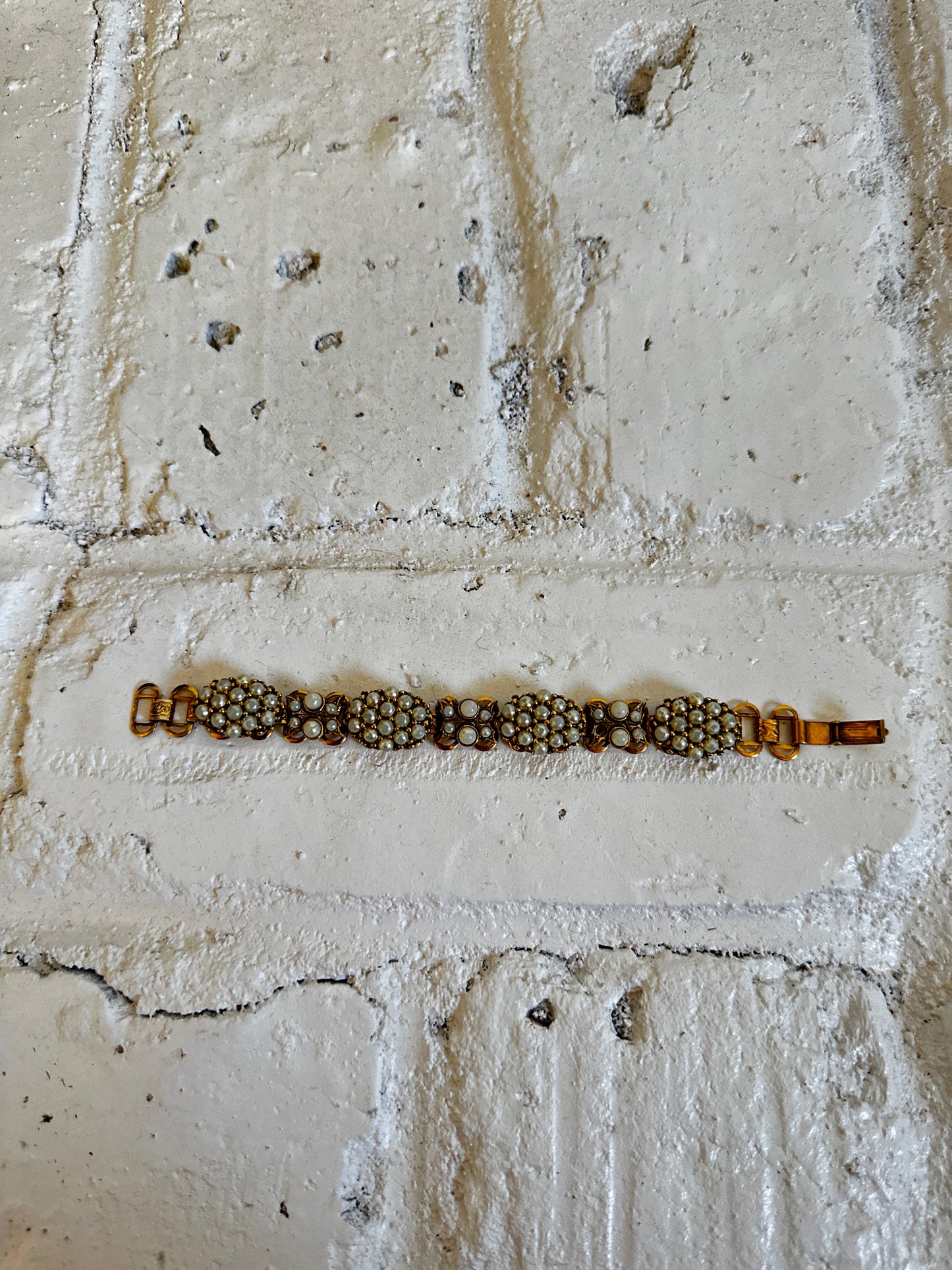 Antique Pearl Bracelet