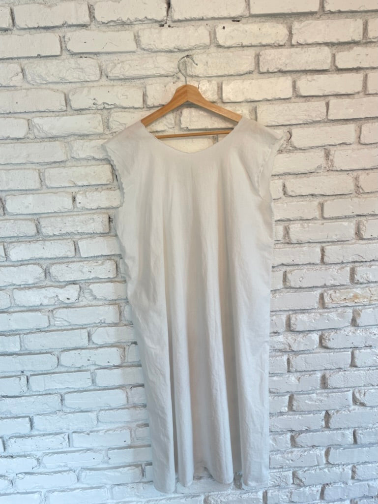 Vintage Cotton White Dress