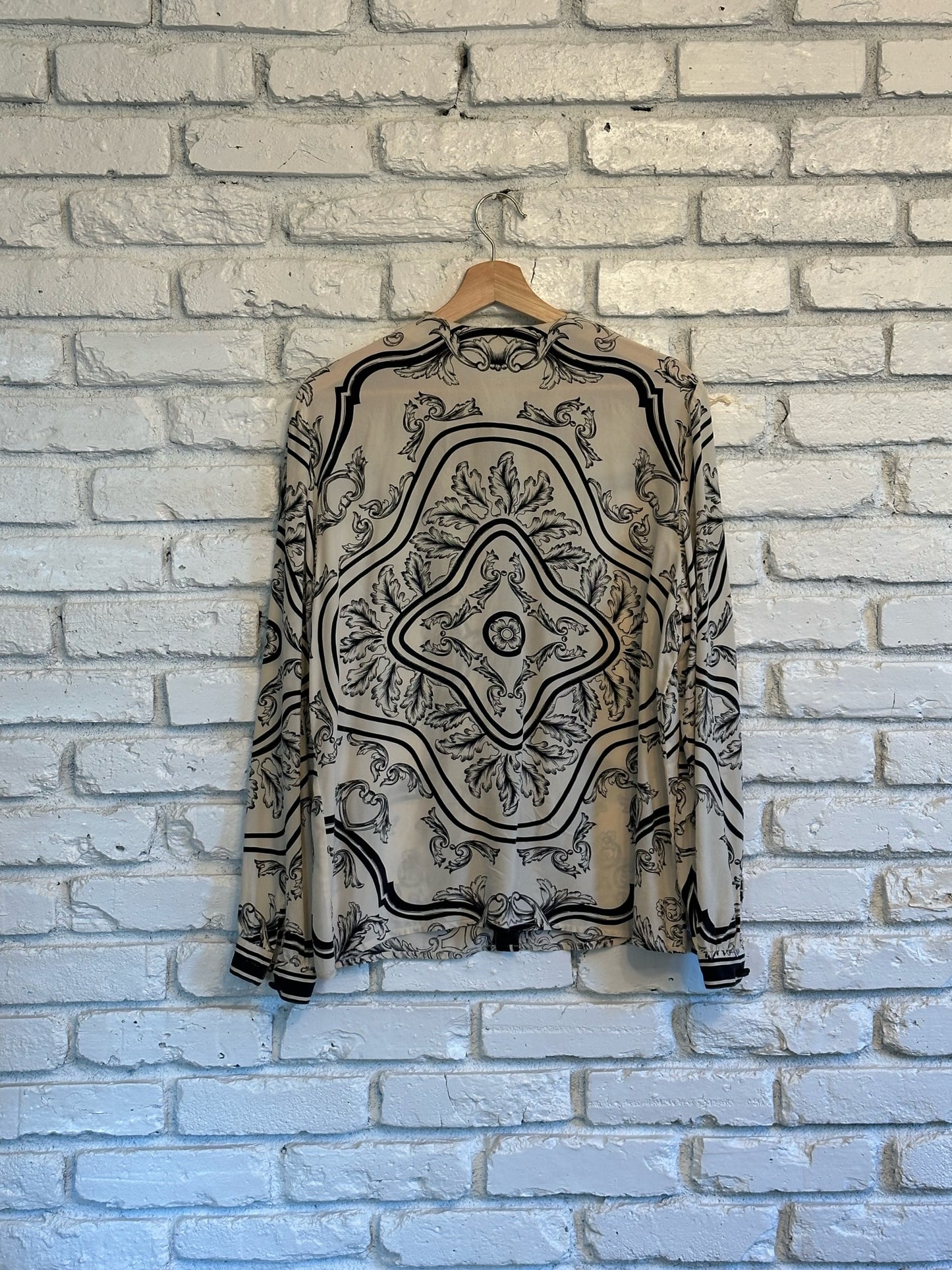 Silk Print Blouse