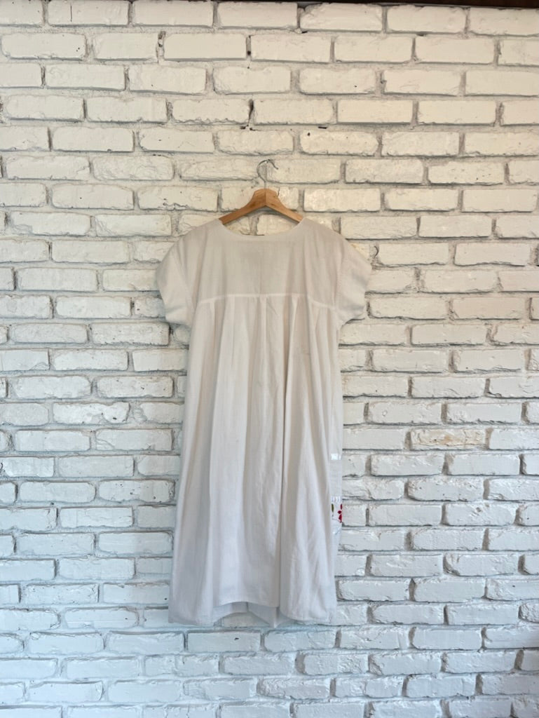 Vintage Mexican Embroidered Dress