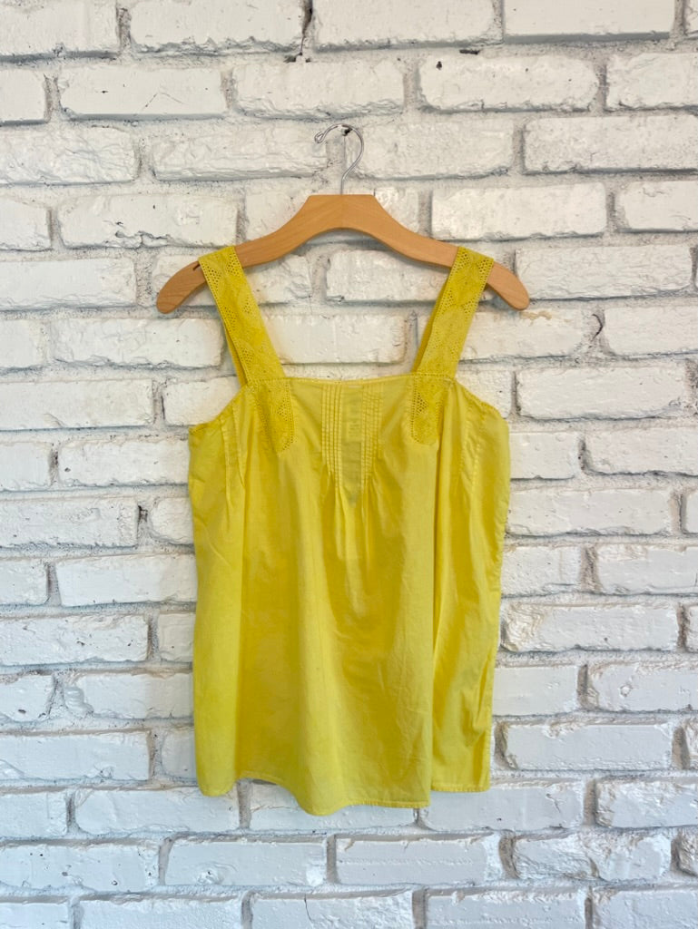 Yellow Hand Dyed Tank