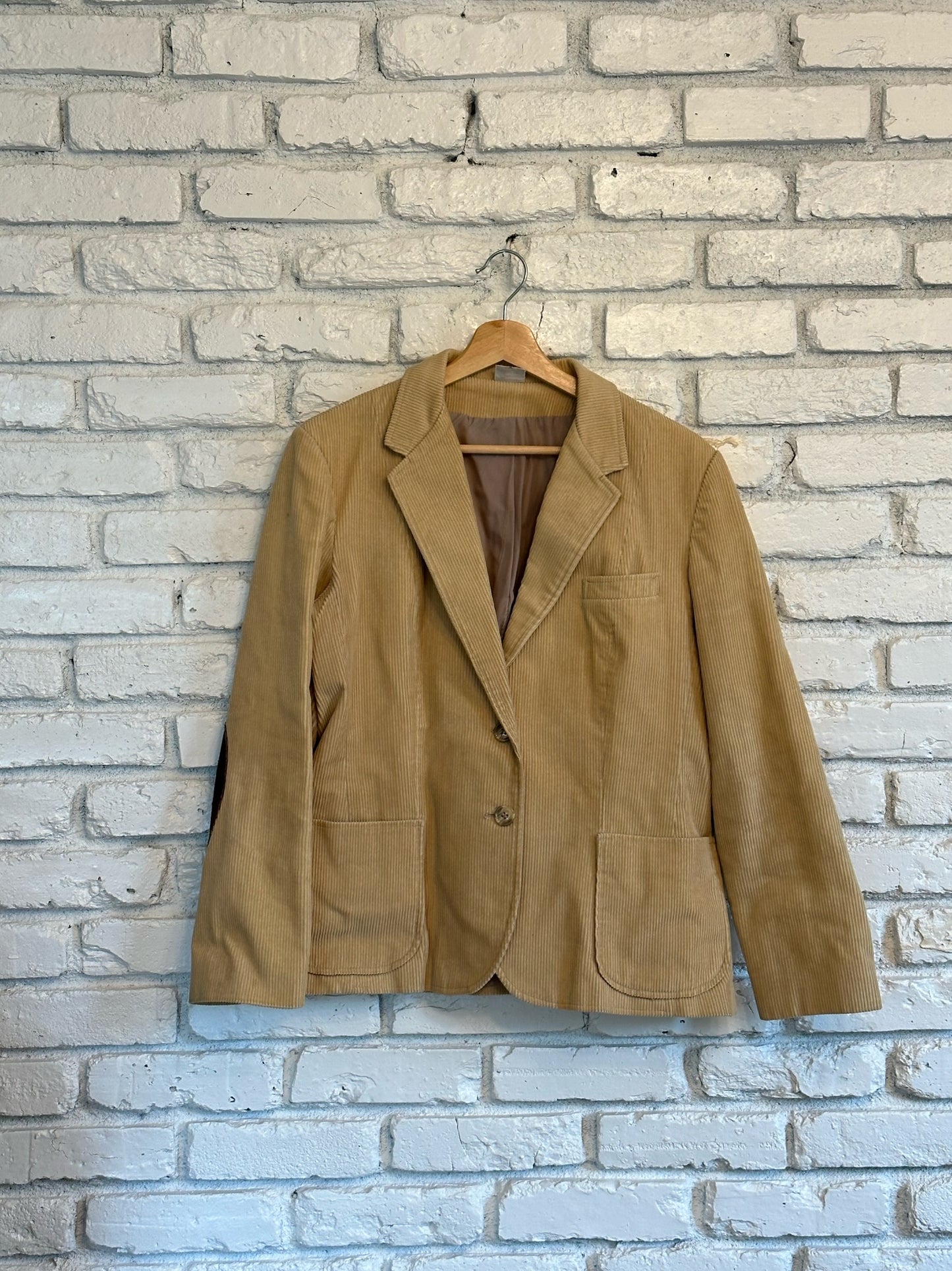 Corduroy & Elbow Patch Blazer