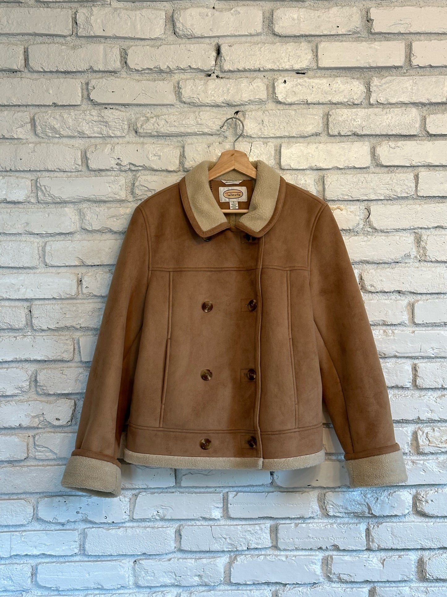 90’s Talbots Faux Sherpa Jacket