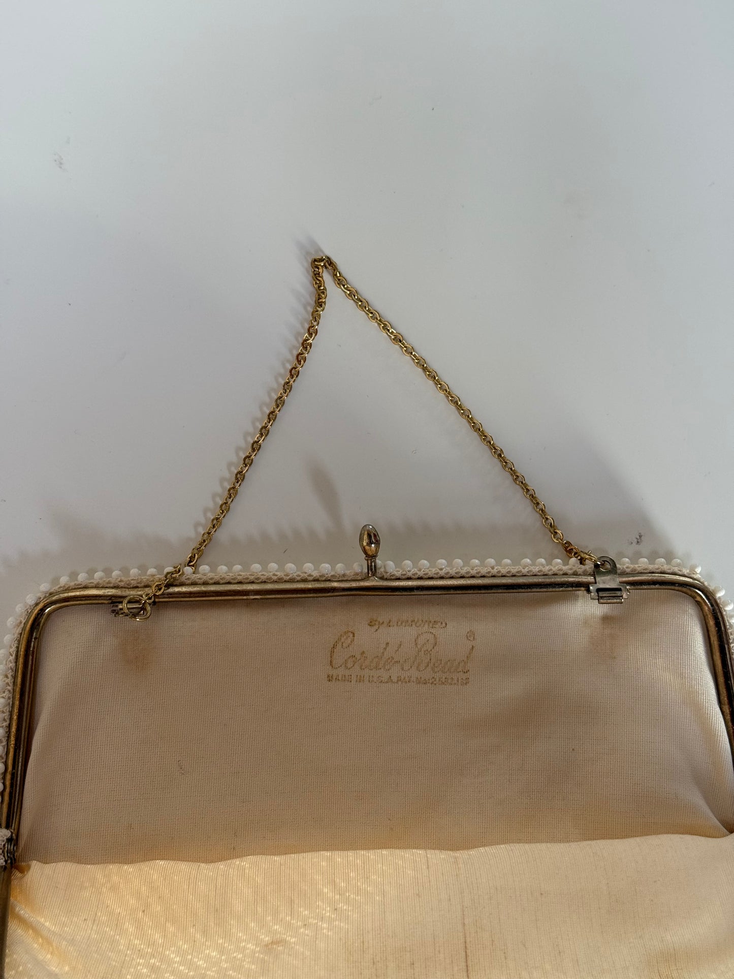1950s Cordé-Bead Vintage Clutch