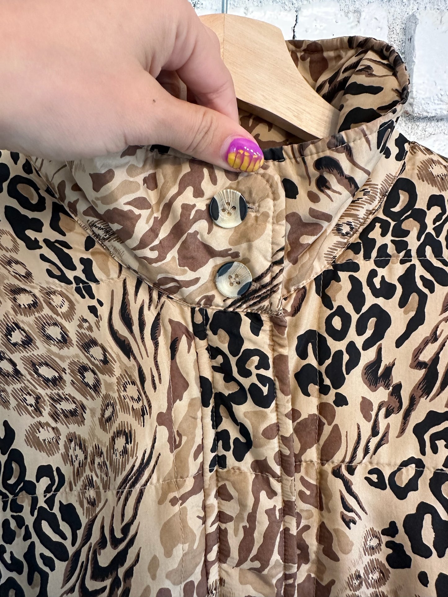 The Lina Leopard Print Jacket