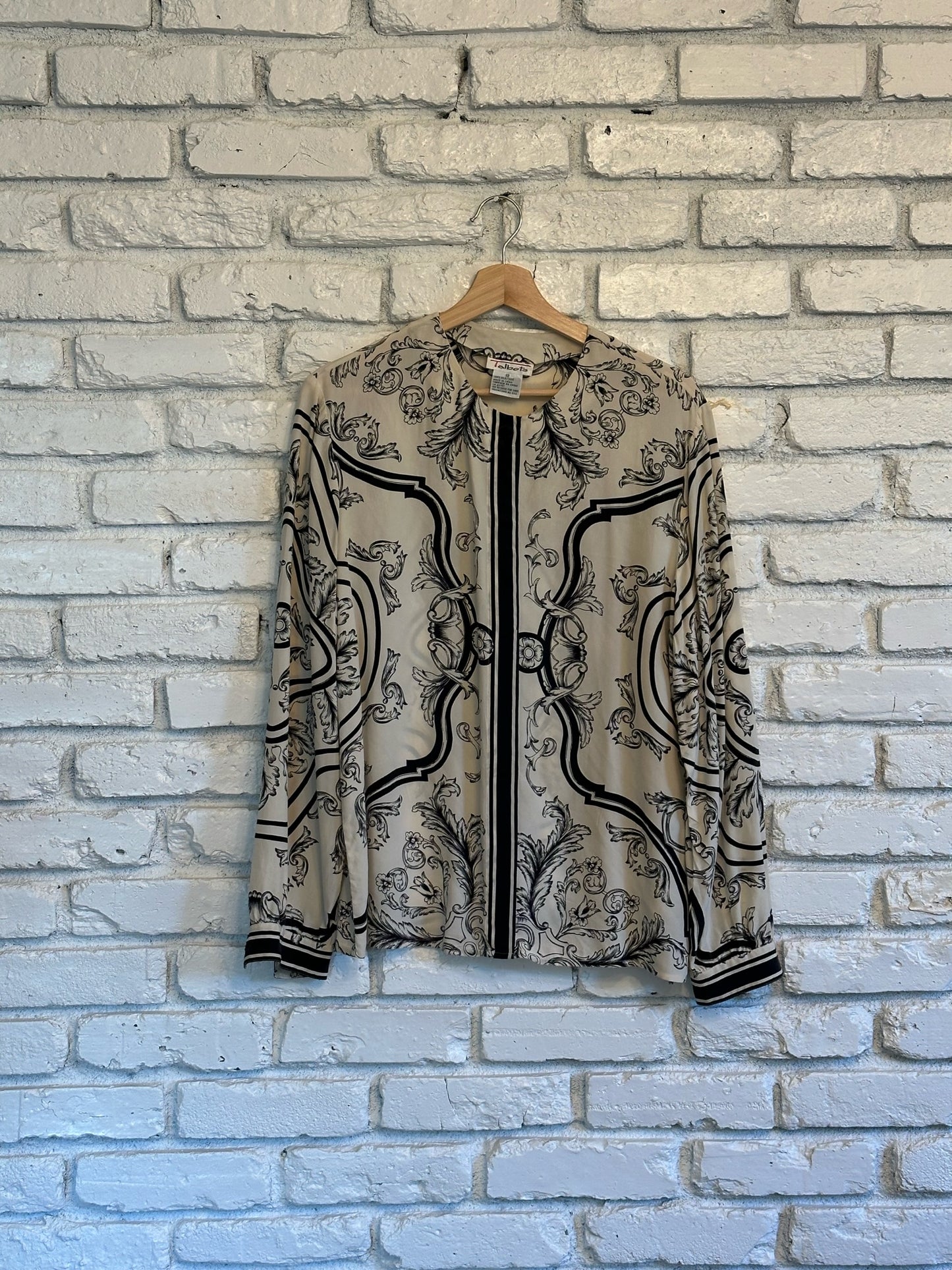 Silk Print Blouse