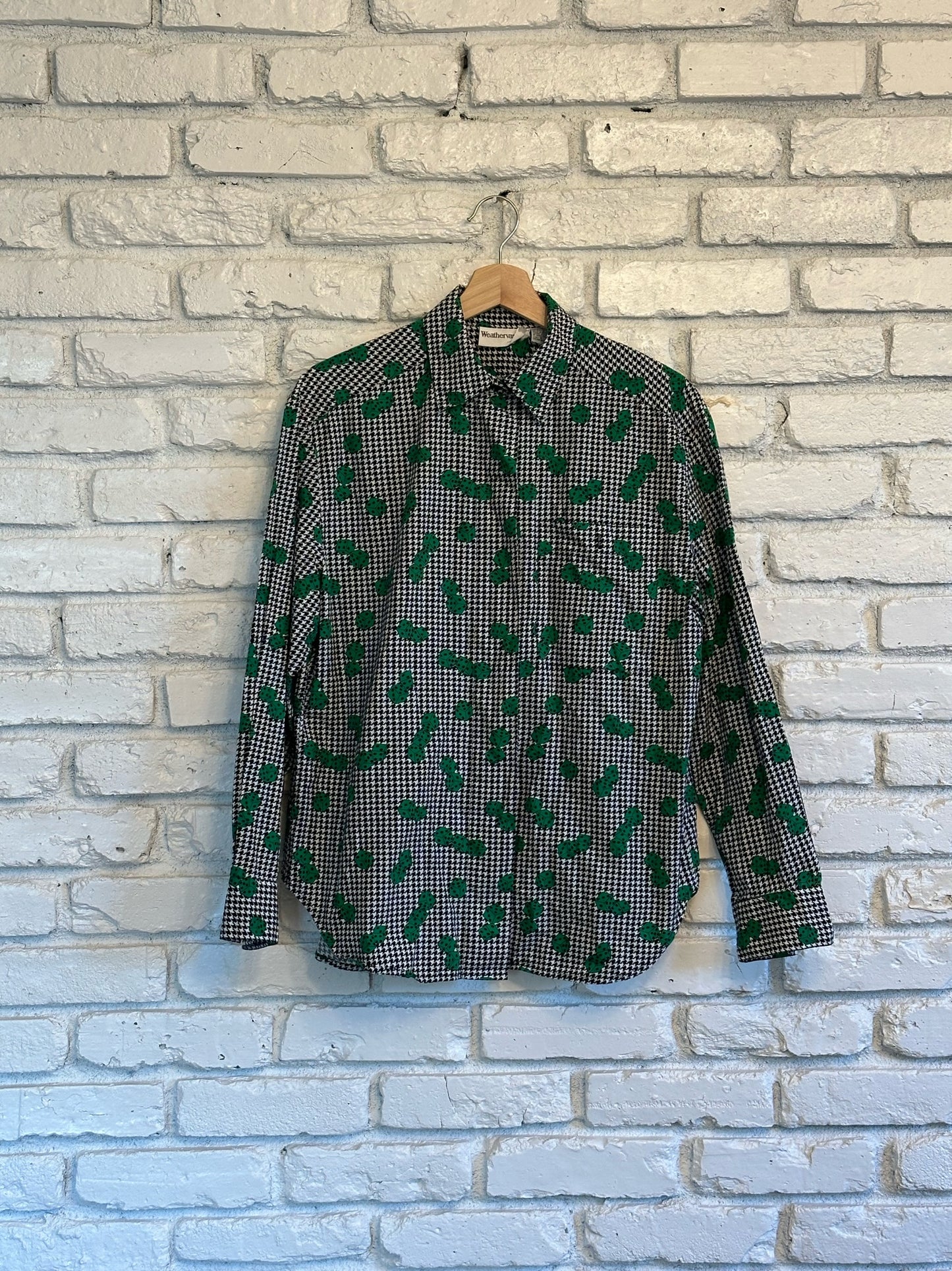 Houndstooth Dice Blouse
