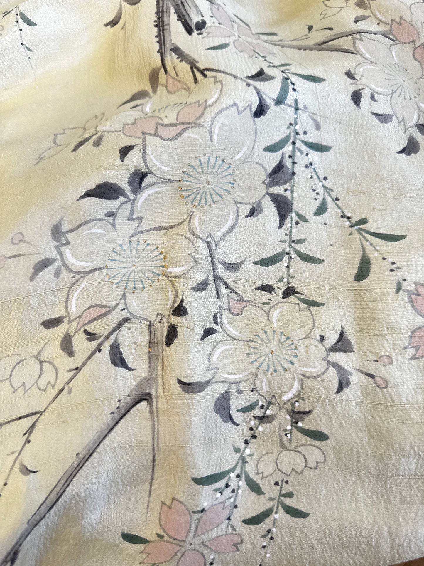 Vintage Silk Kimono Jacket