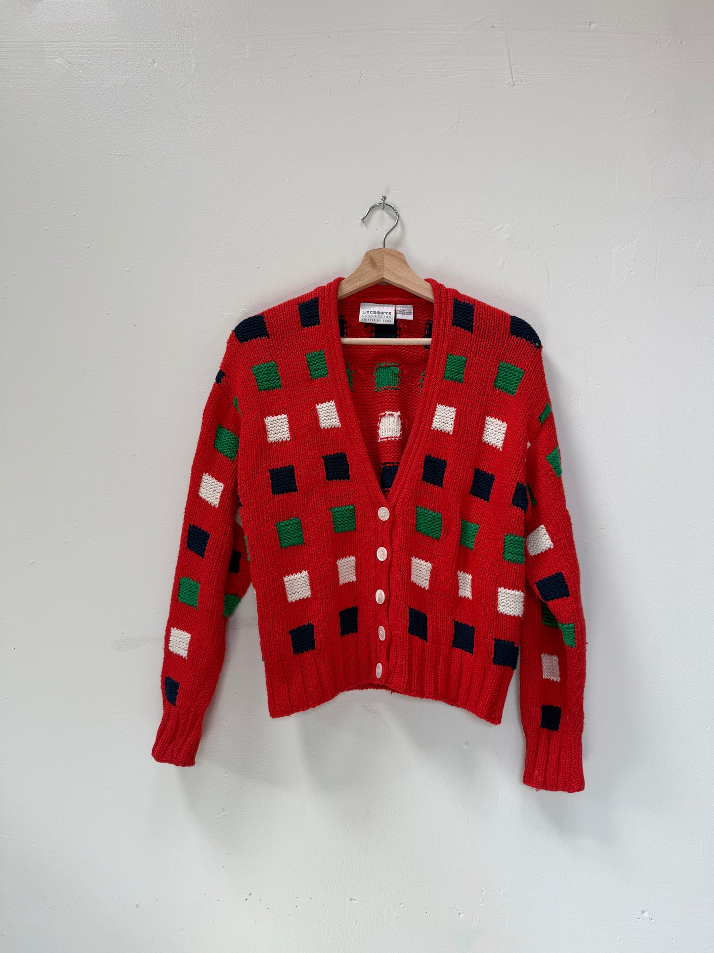 Liz Claiborne Hand Knit Cardigan