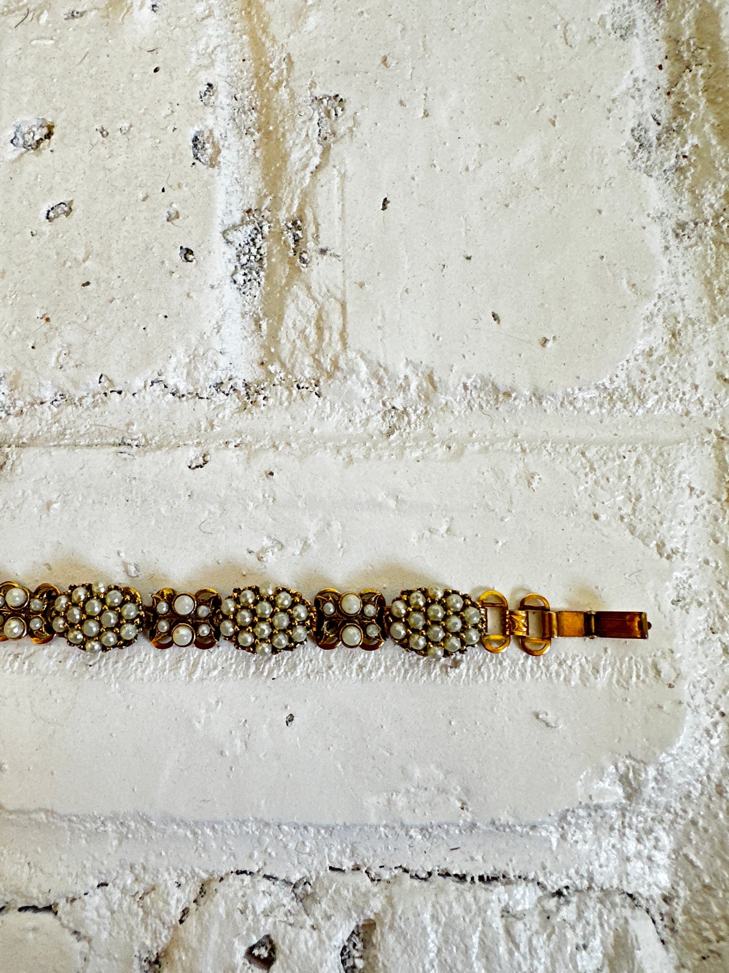 Antique Pearl Bracelet