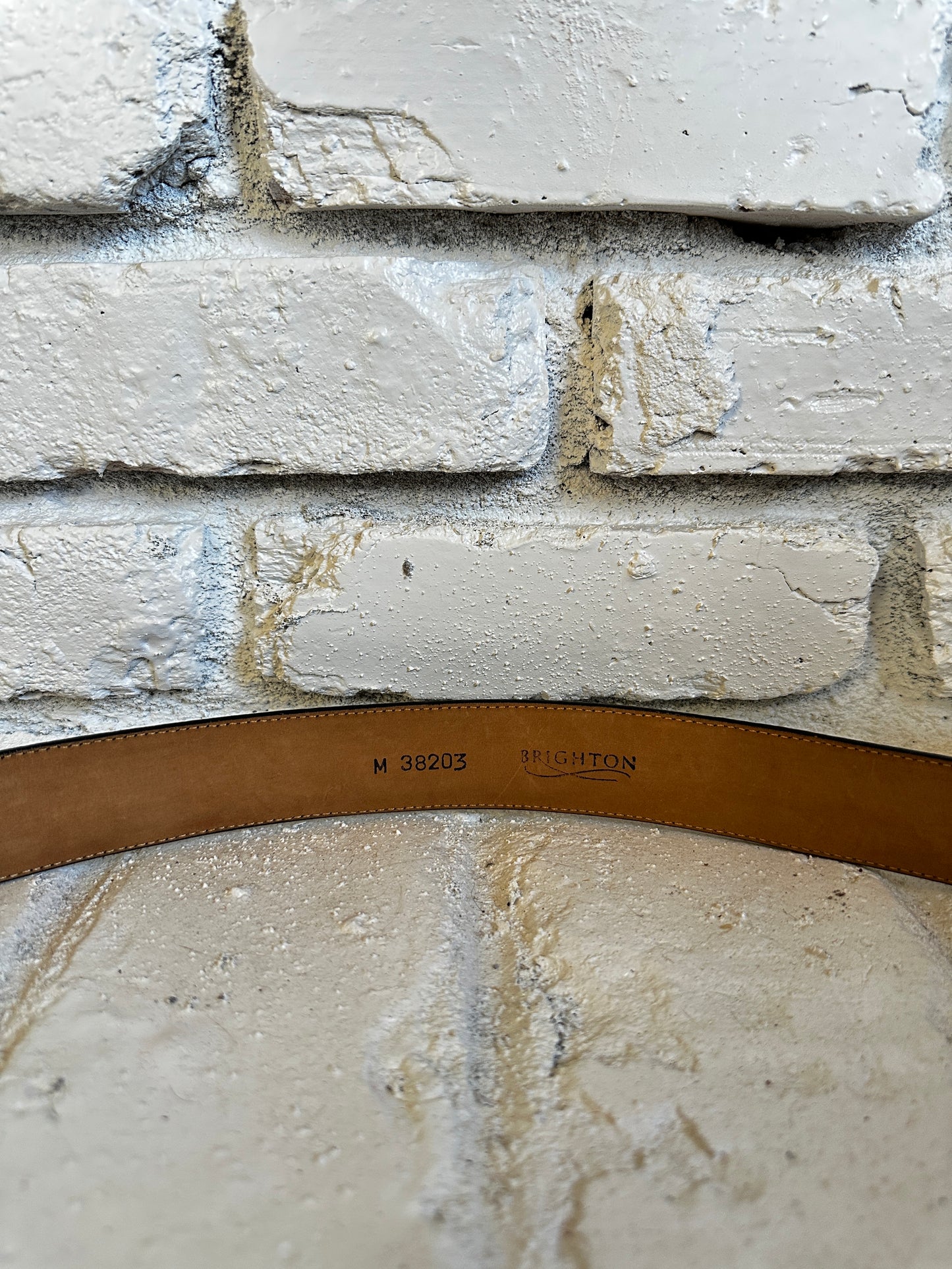 Silver Buckle Brighton Belt