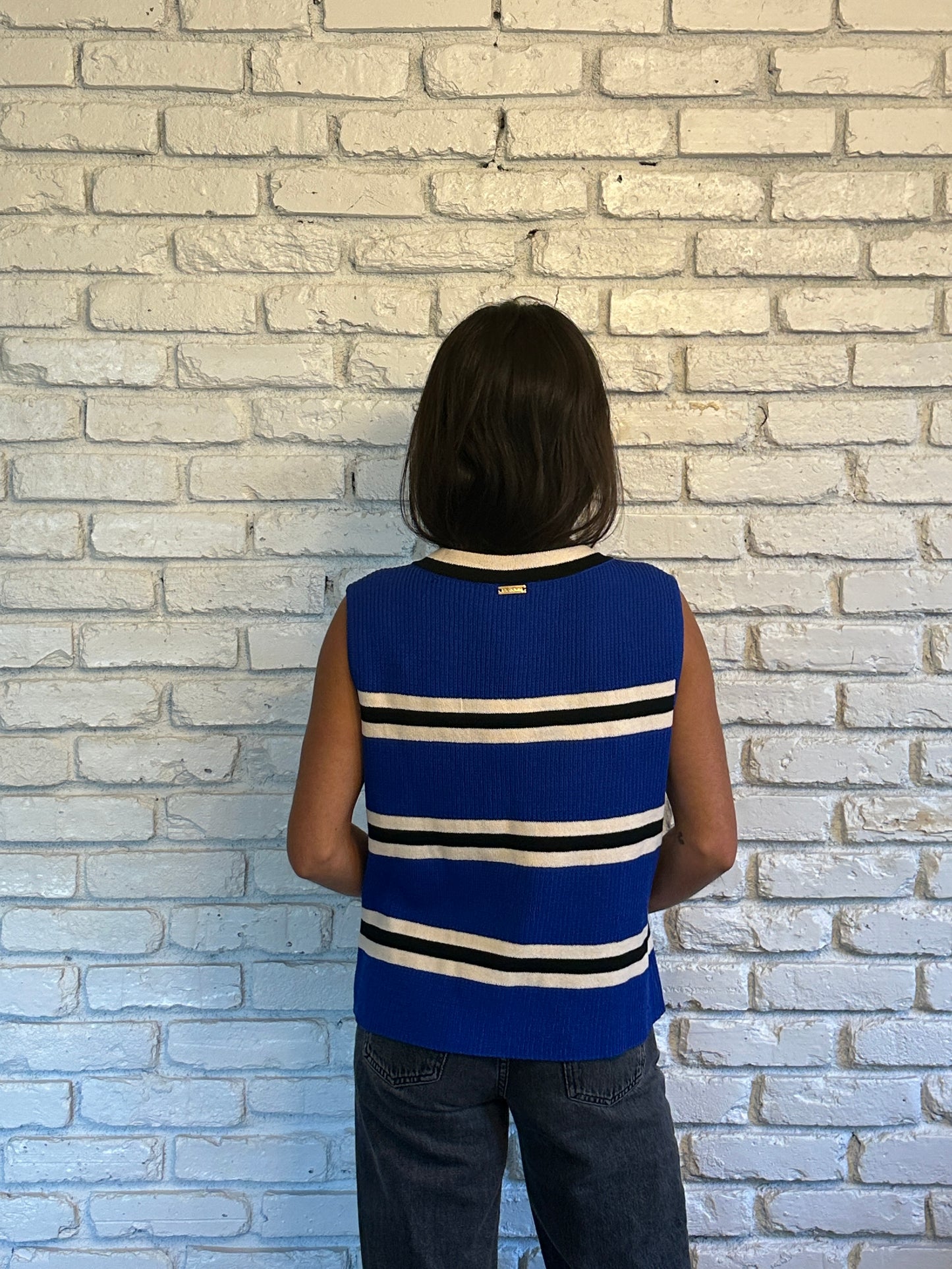 Striped Knit Top