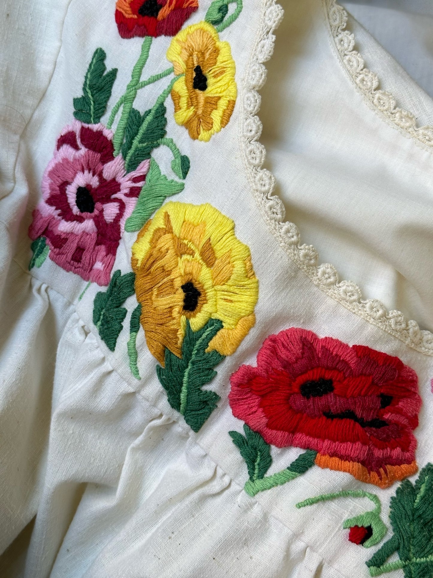 70’s Bohemian Mexican Maxi Caftan