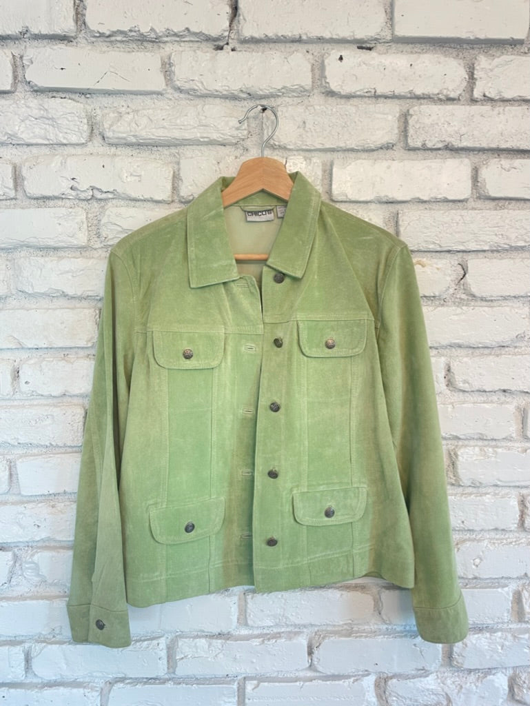 Green Leather Jacket