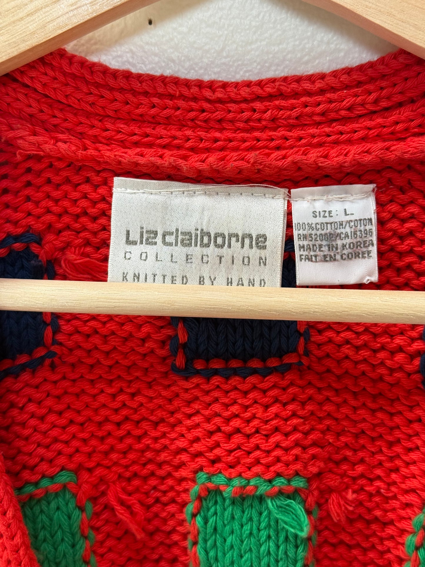 Liz Claiborne Hand Knit Cardigan