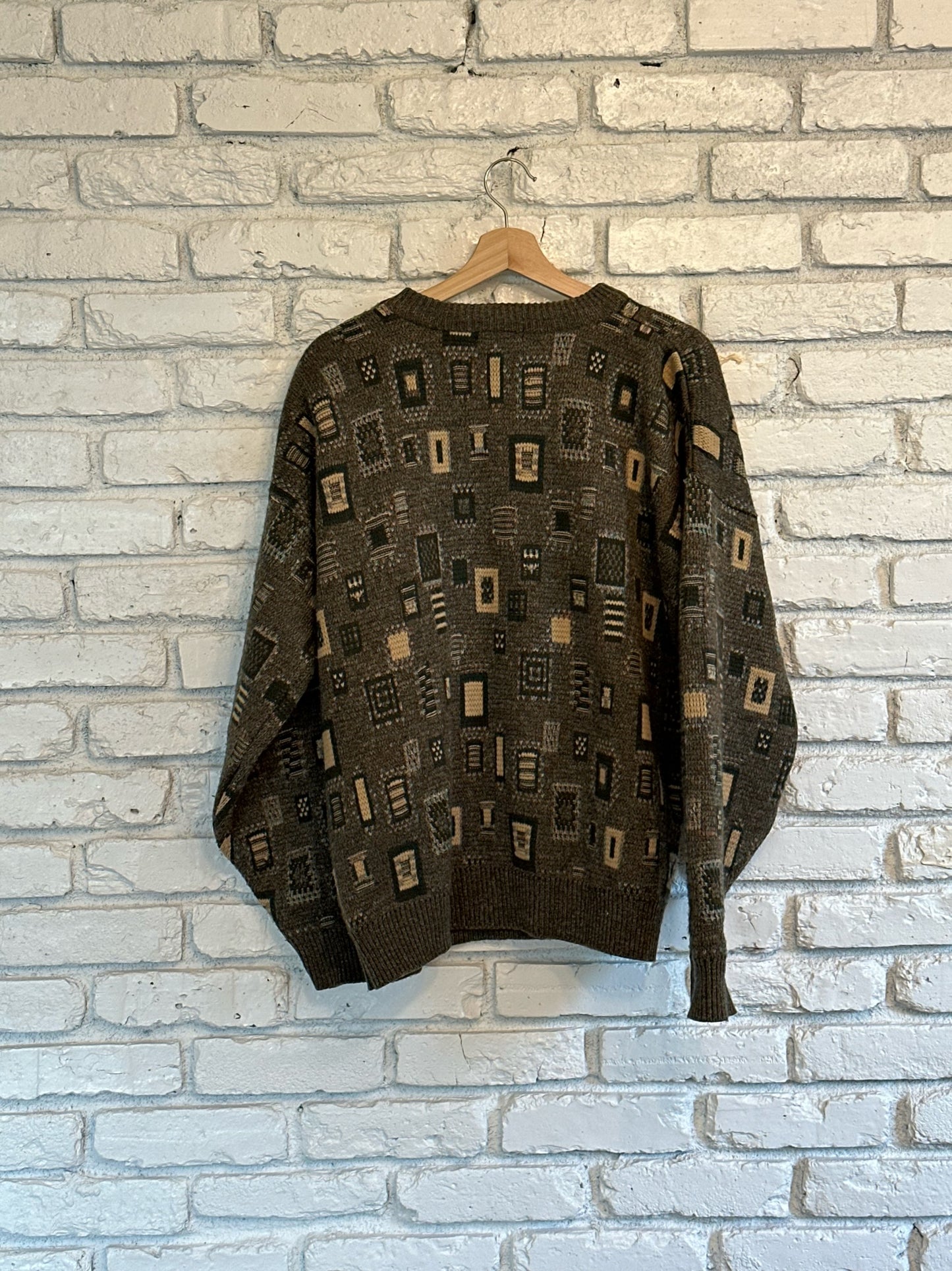 Geometric Men’s Sweater