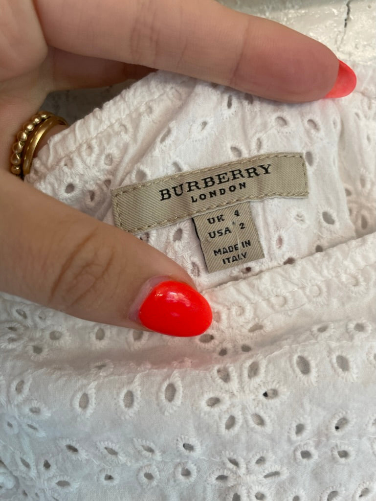 Eyelet Burberry Skirt