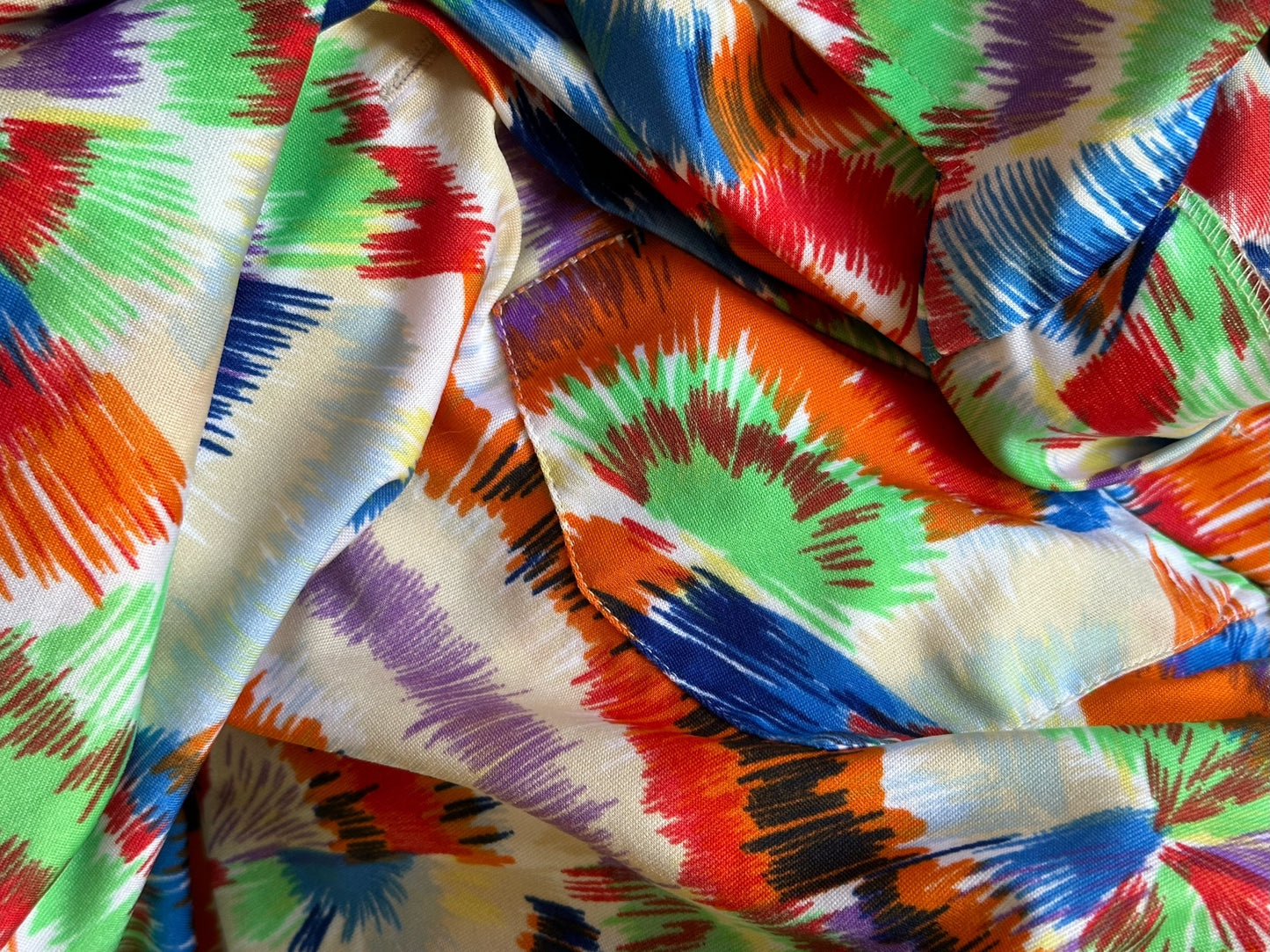 Vintage Tie Dye 70’s Blouse