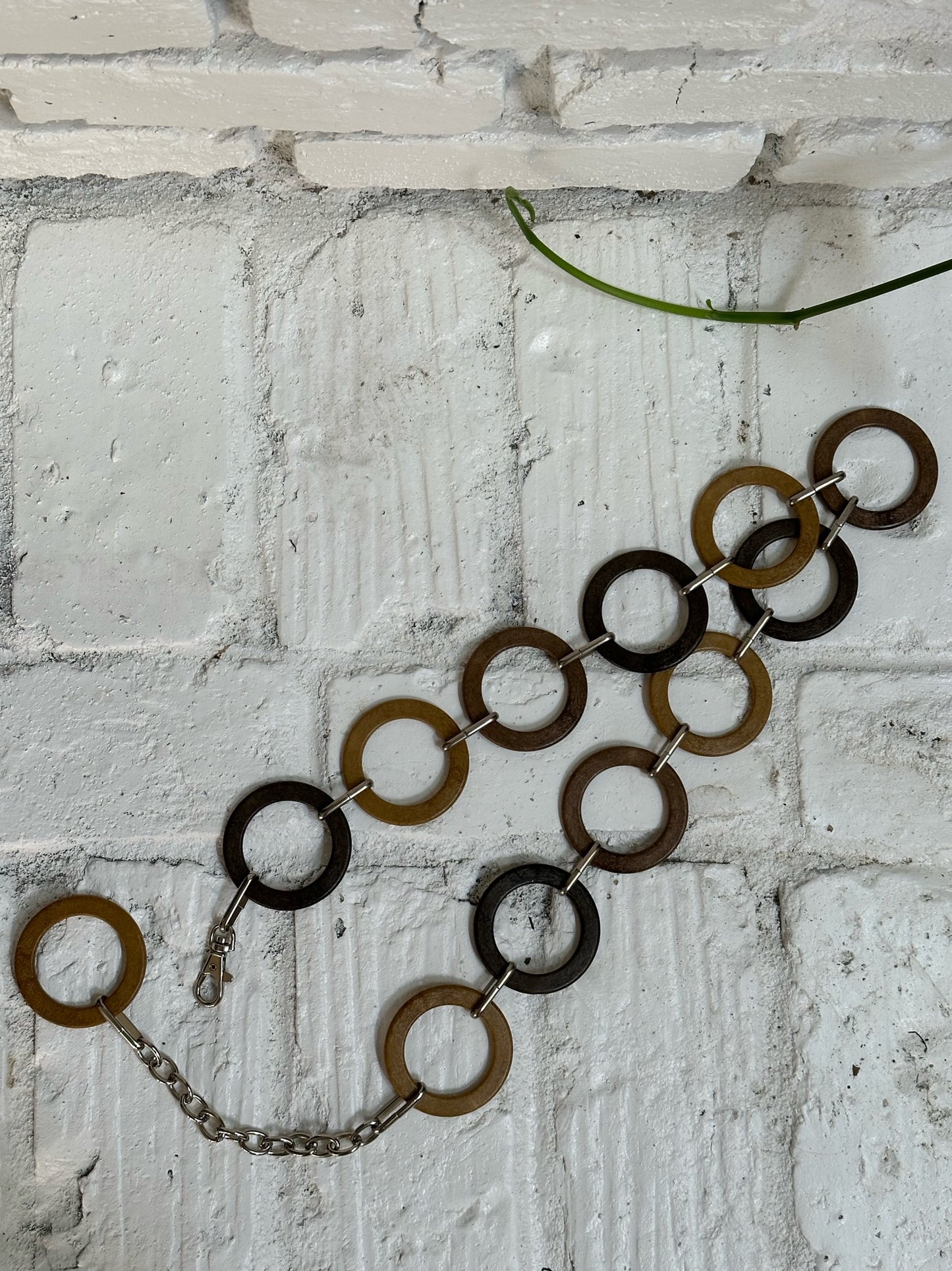 Wooden Hoop Belt
