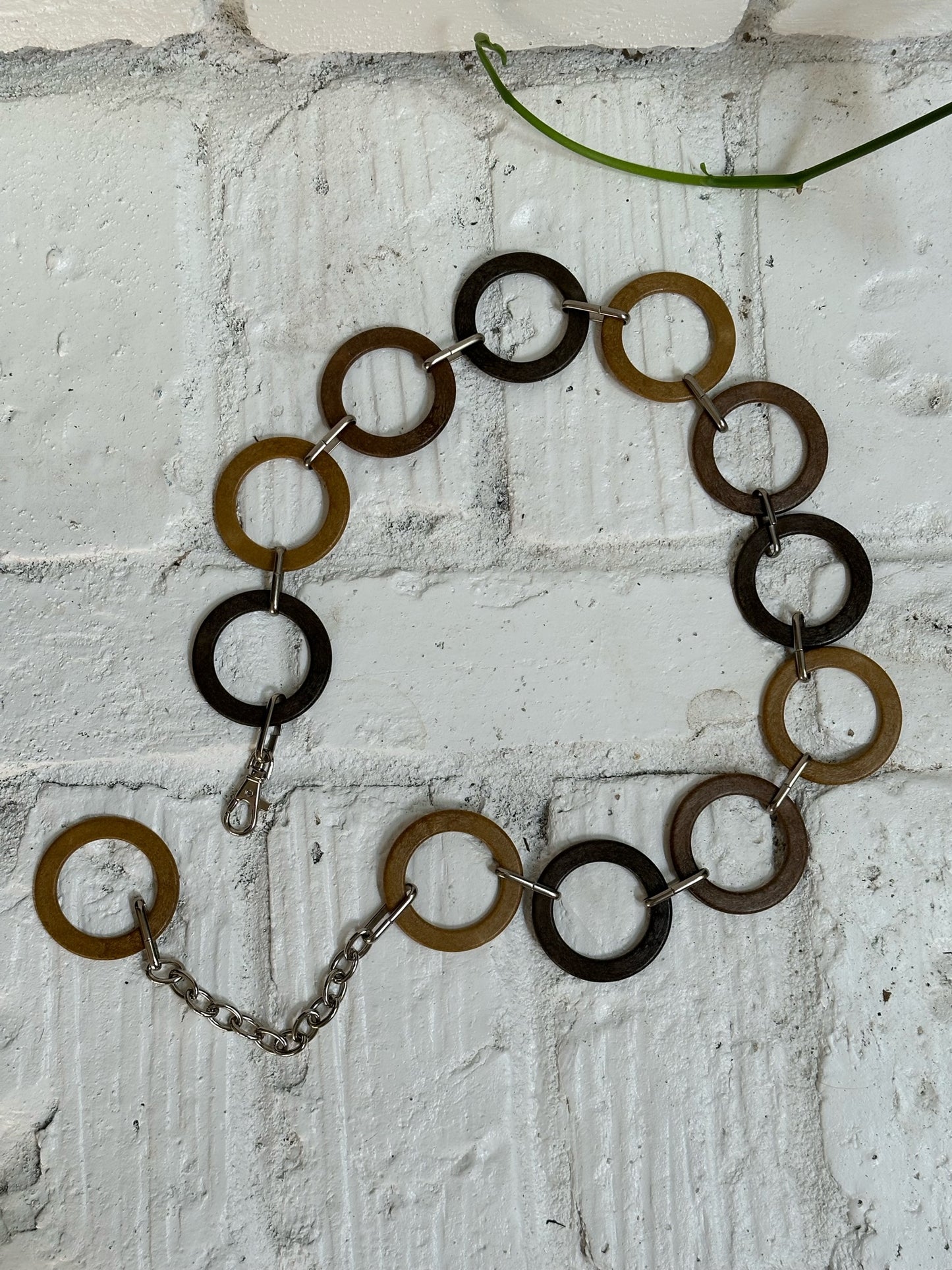 Wooden Hoop Belt