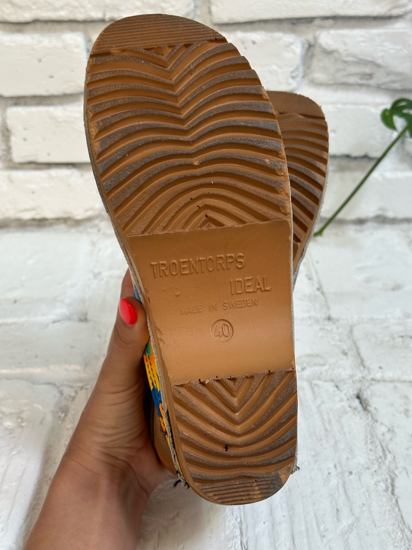 Swedish Sunflower Clogs