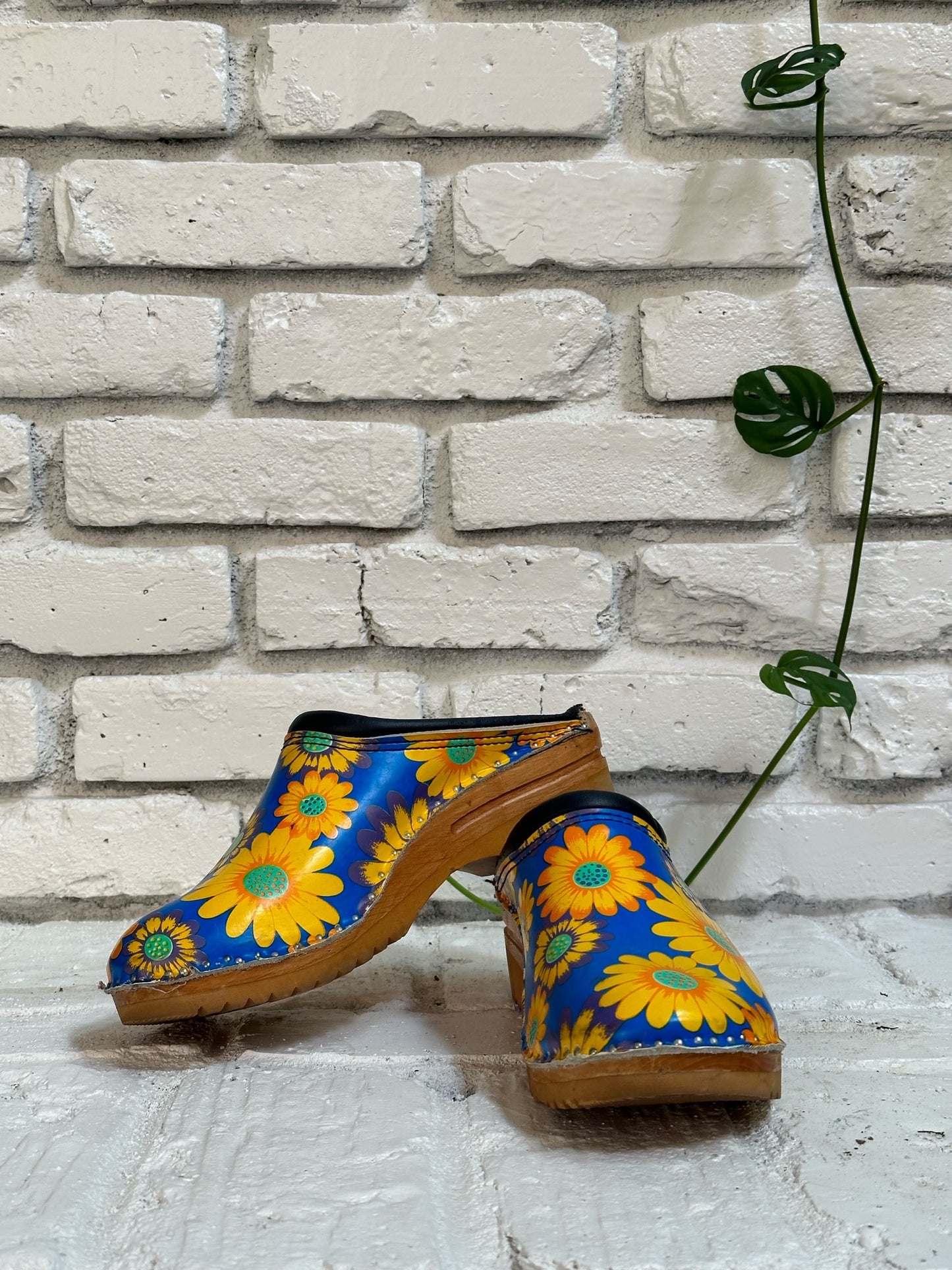 Swedish Sunflower Clogs