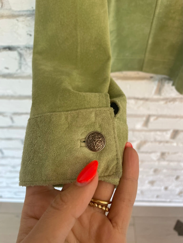 Green Leather Jacket