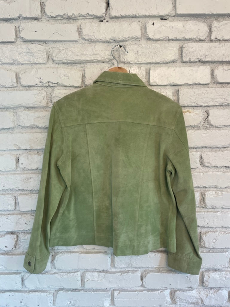 Green Leather Jacket