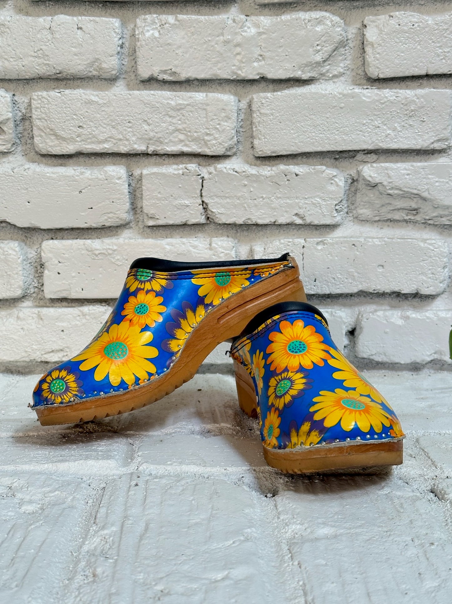 Swedish Sunflower Clogs