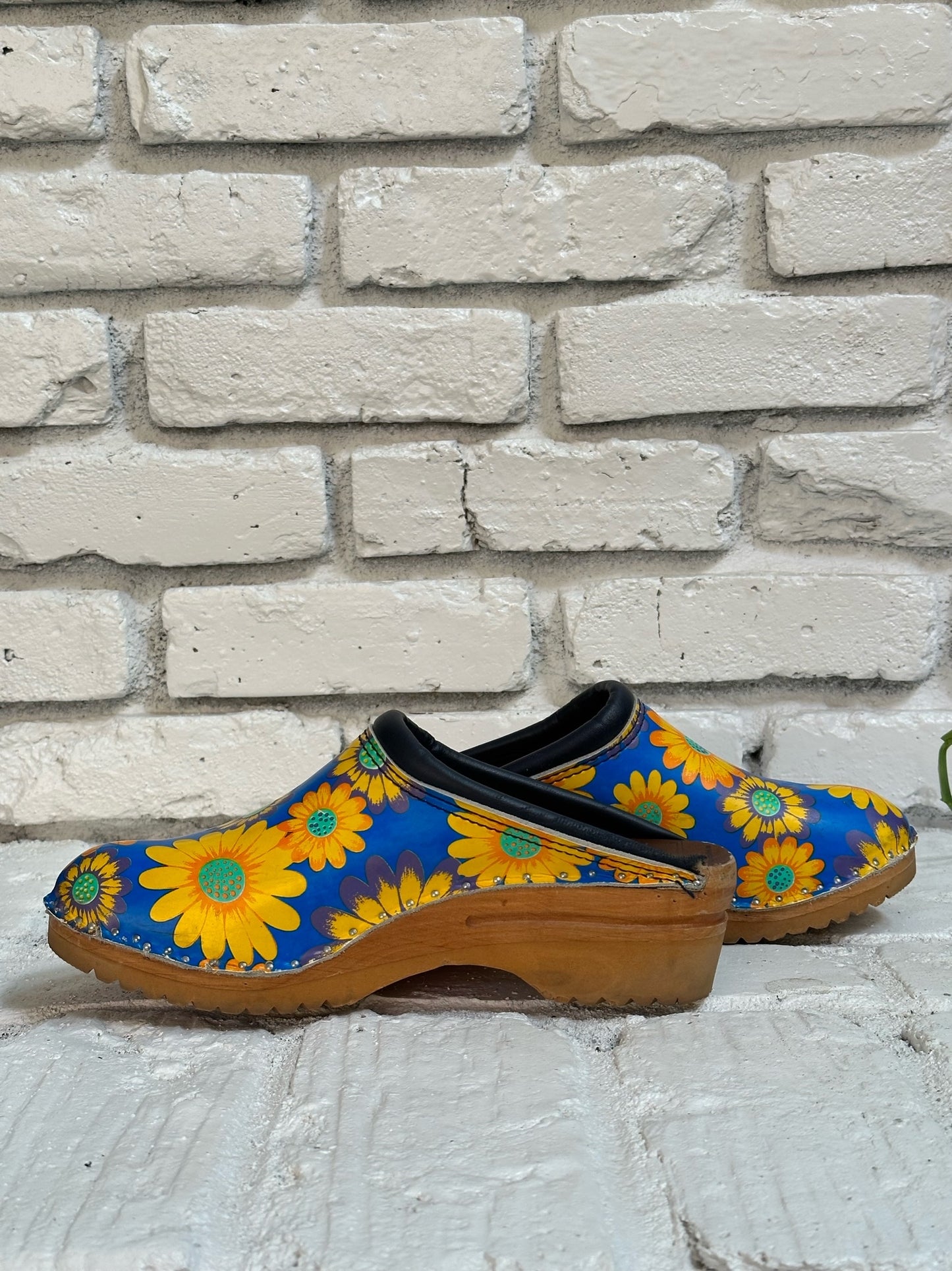 Swedish Sunflower Clogs