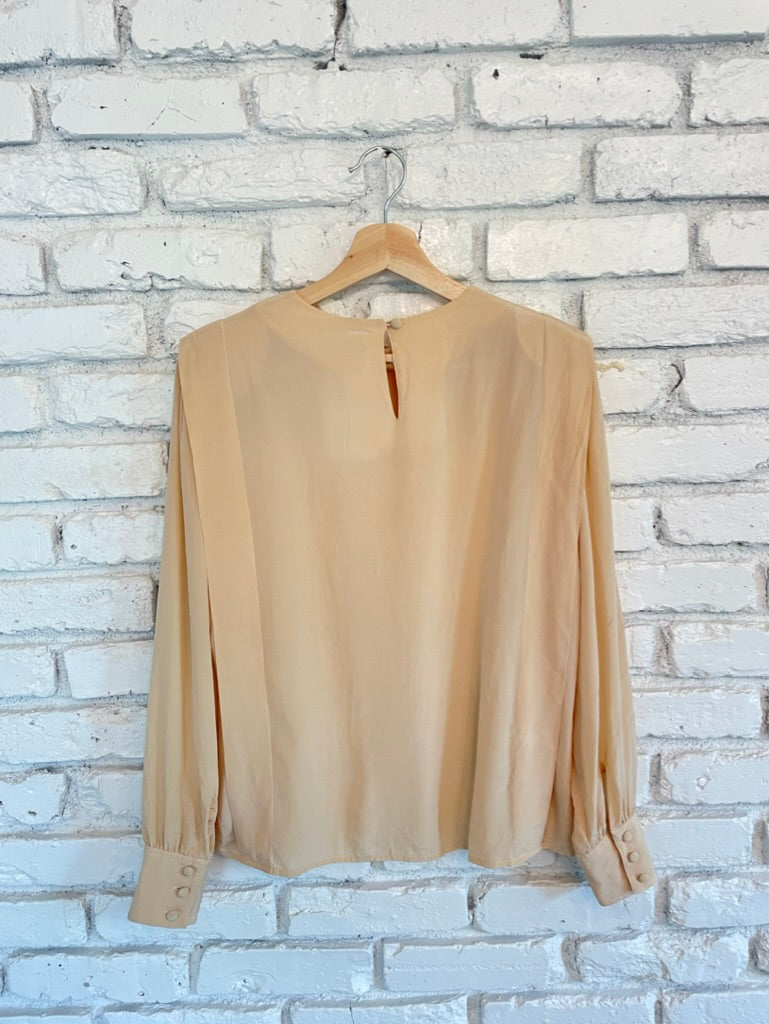 Pink Hand Dyed Silk Shirt