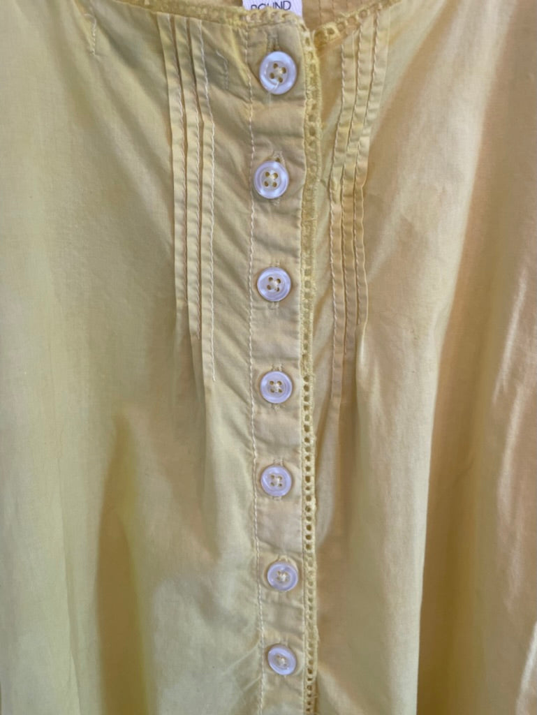 Yellow Hand Dyed Tank