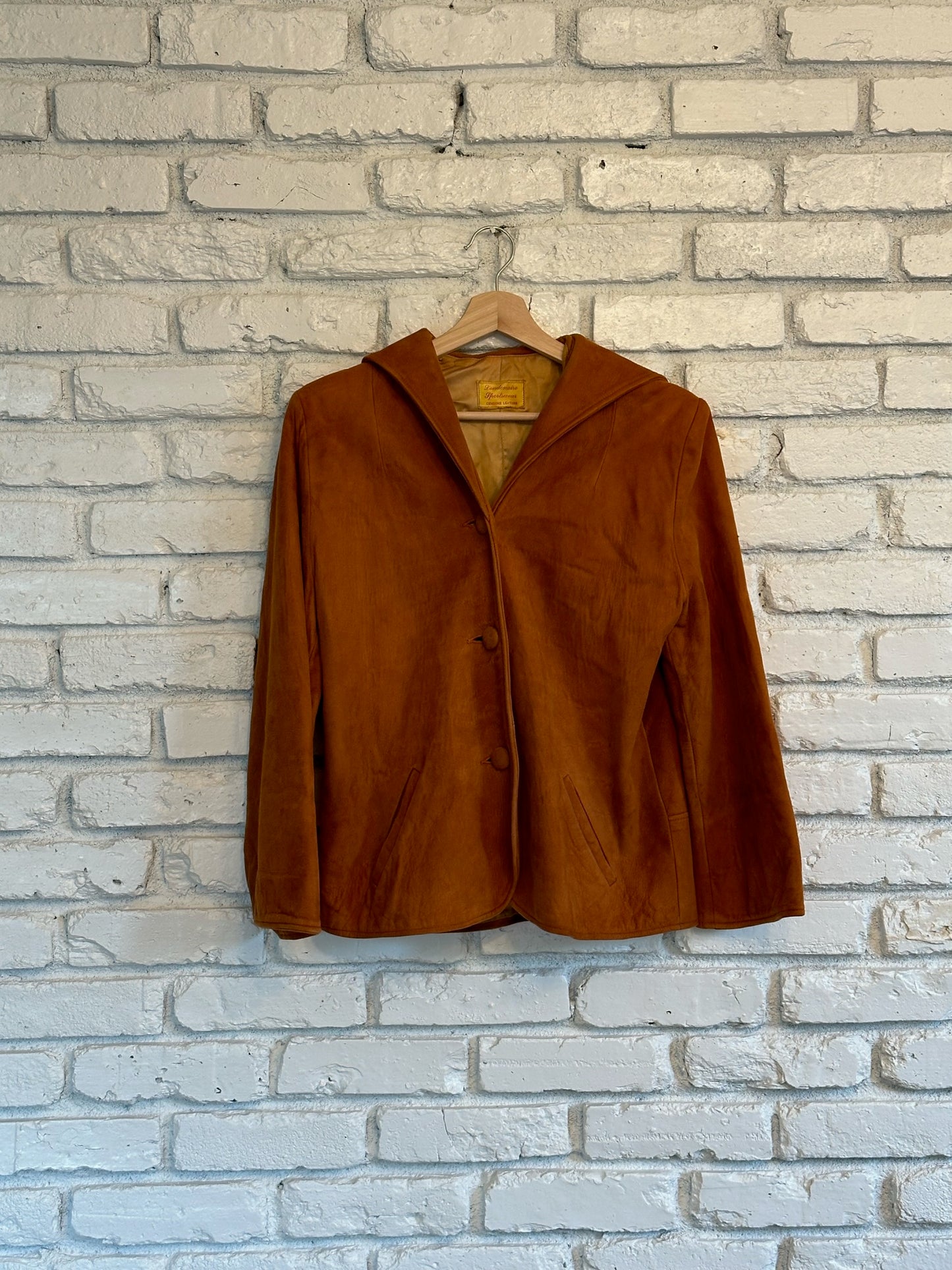 70’s Orange Suede Jacket