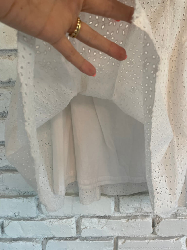 Eyelet Burberry Skirt
