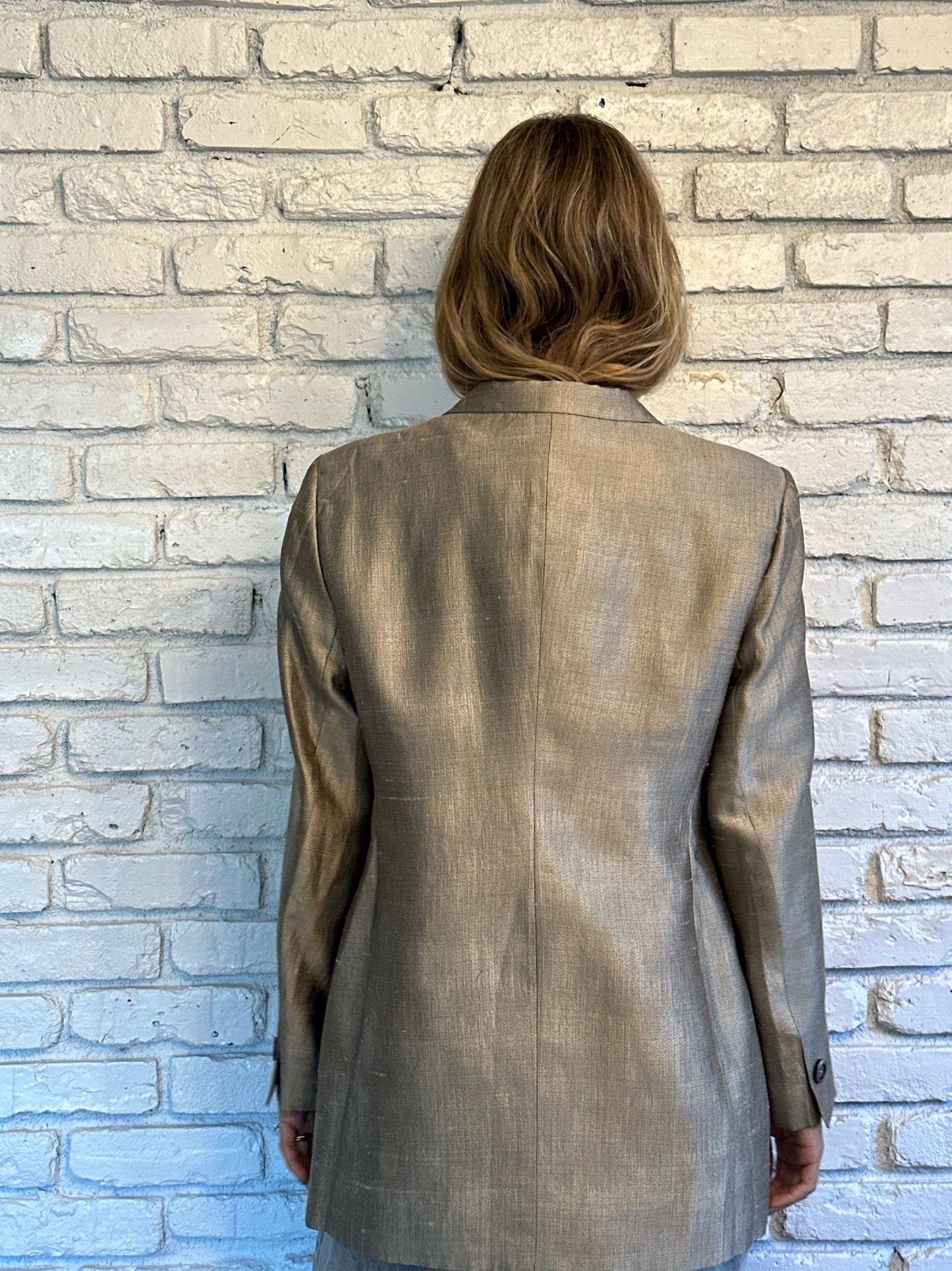 Escada Silk Shimmer Blazer