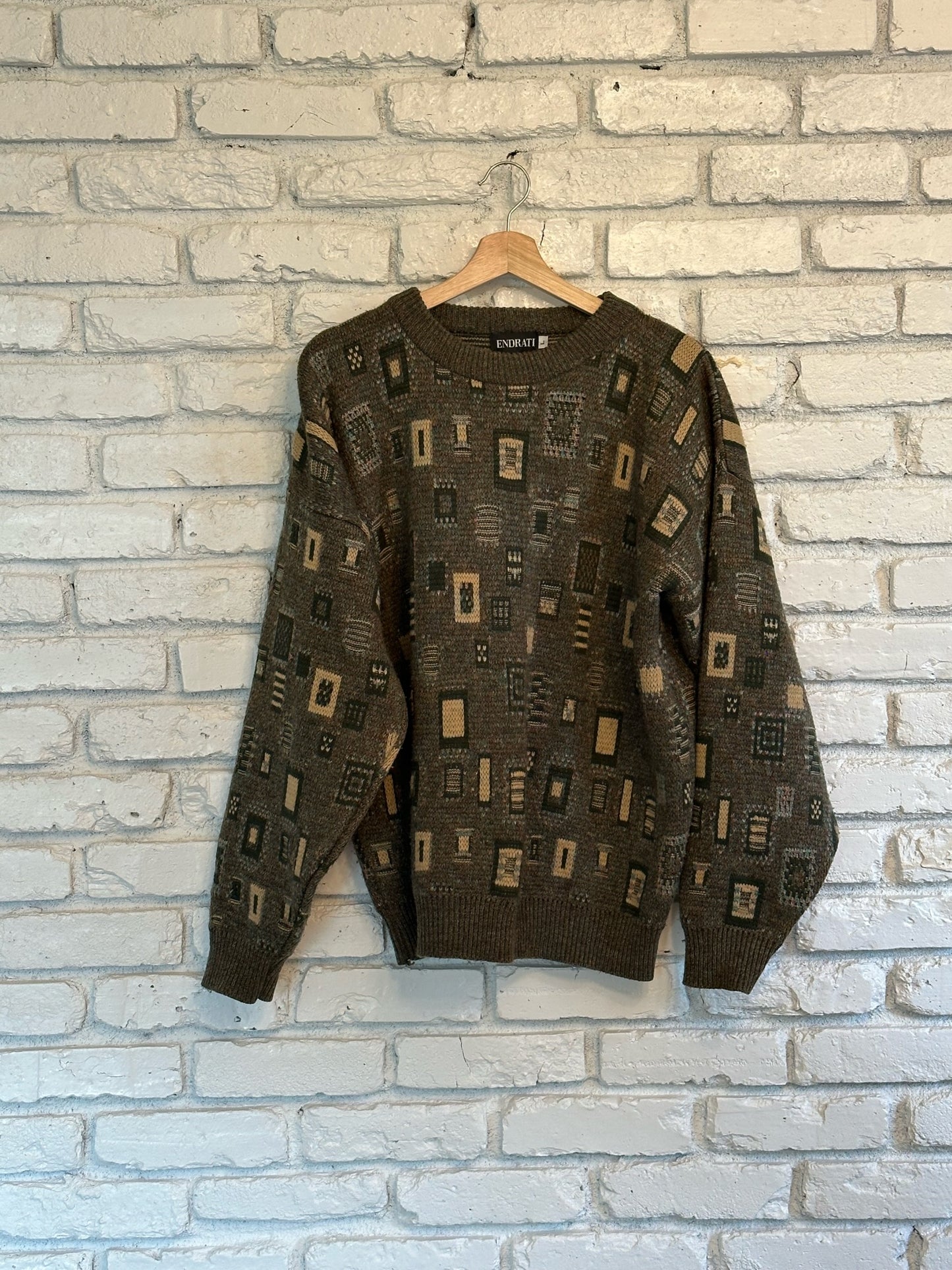 Geometric Men’s Sweater