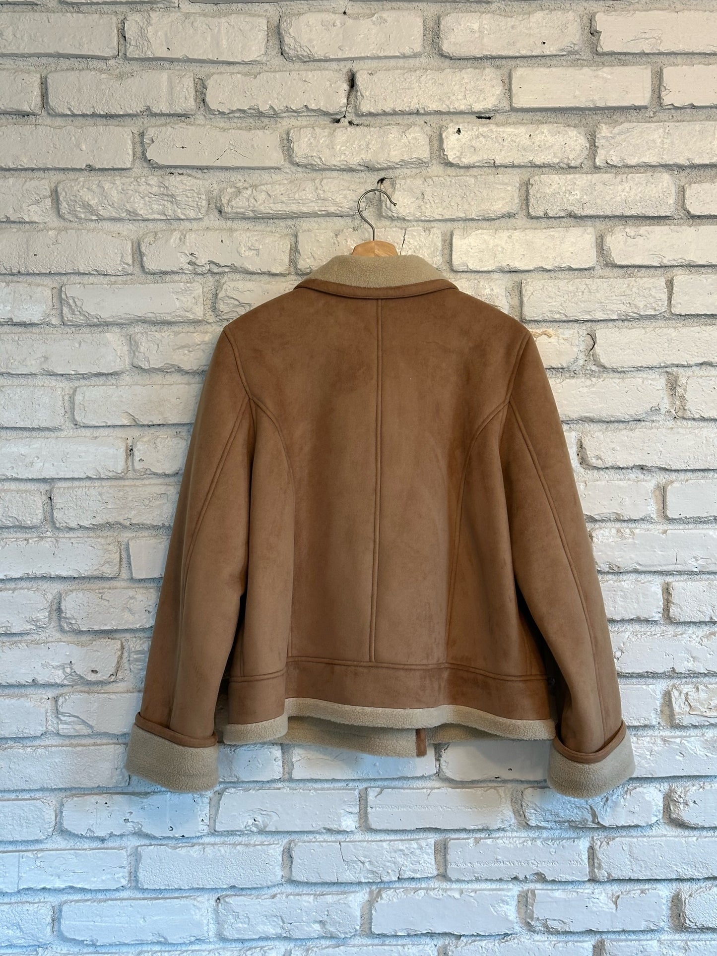 90’s Talbots Faux Sherpa Jacket