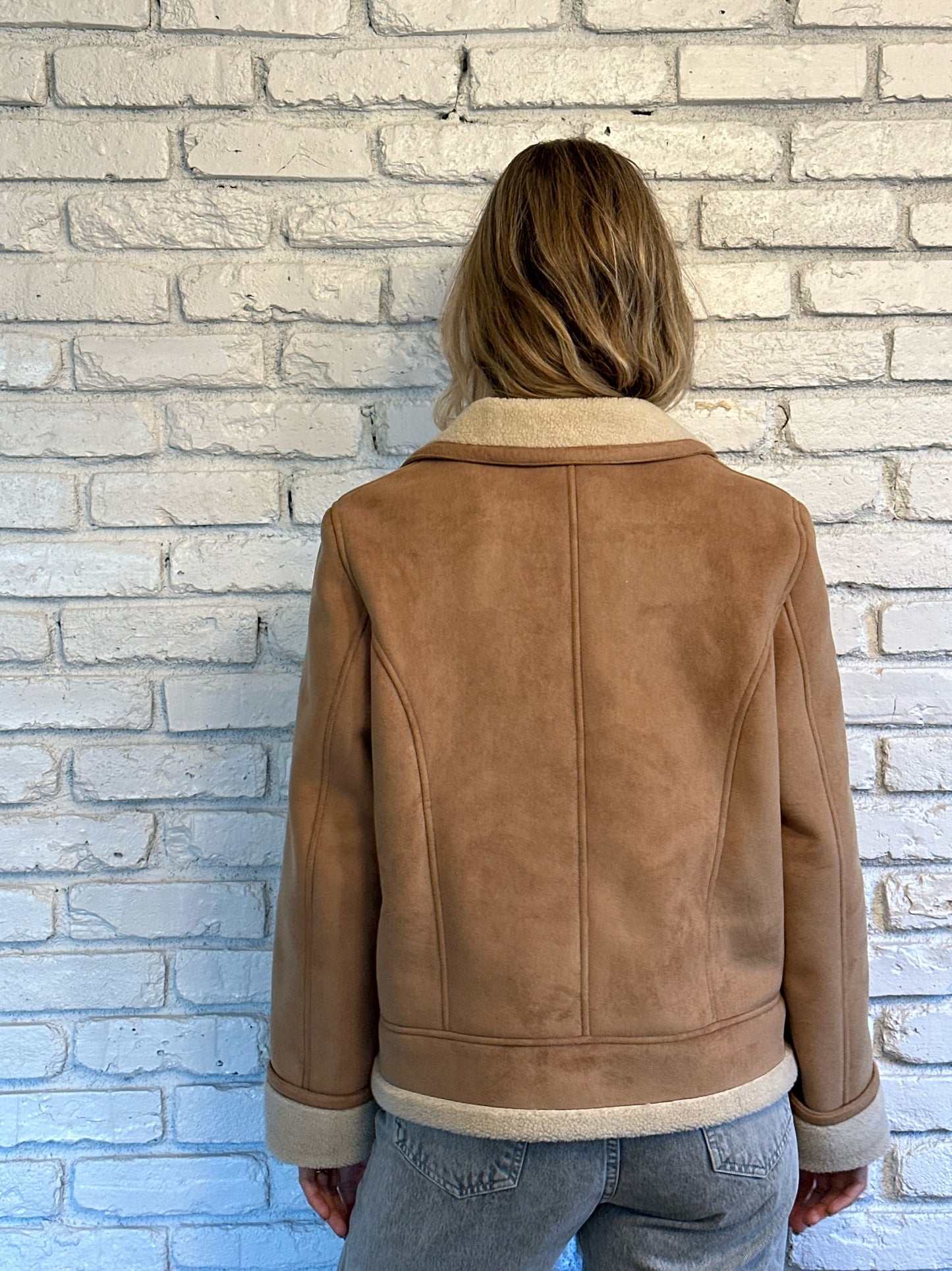 90’s Talbots Faux Sherpa Jacket
