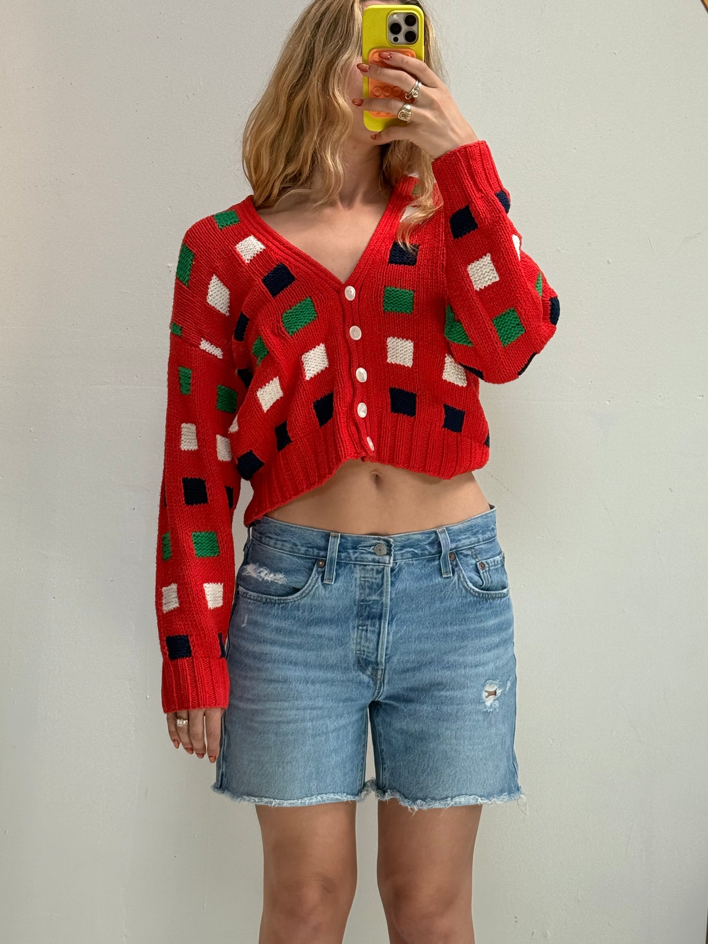 Liz Claiborne Hand Knit Cardigan