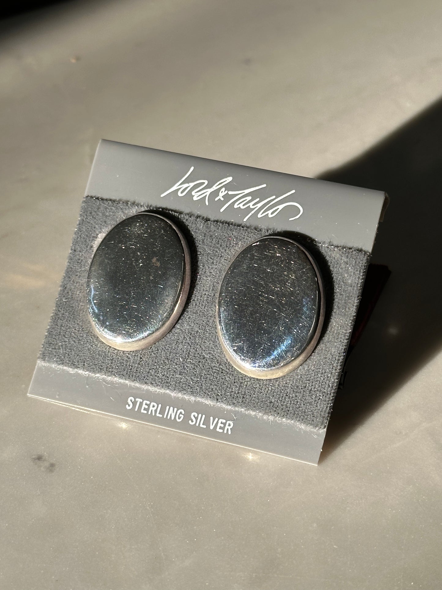 Deadstock Lord & Taylor Sterling Silver Stud Earrings