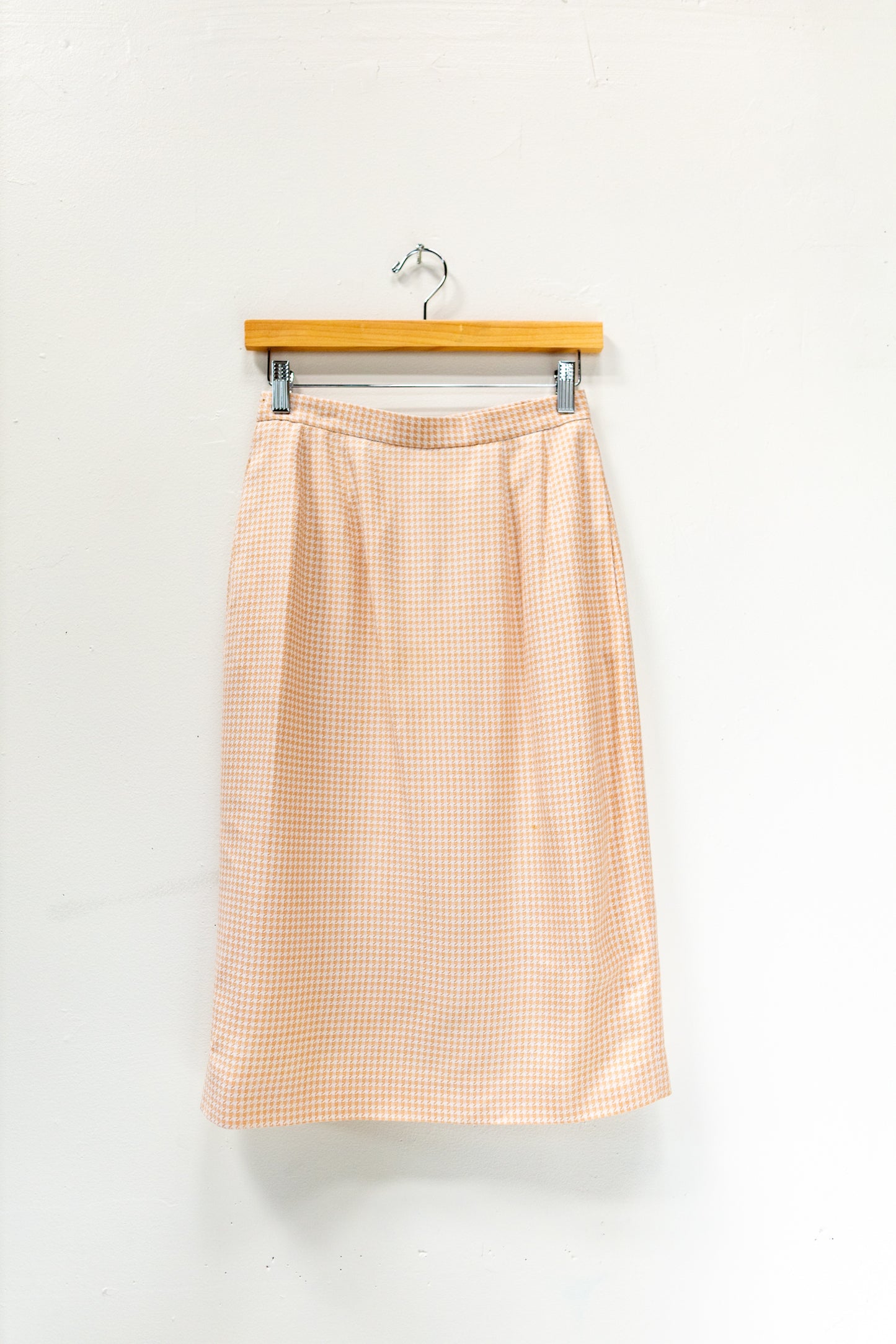 Christian Dior Houndstooth Suit Skirt Set