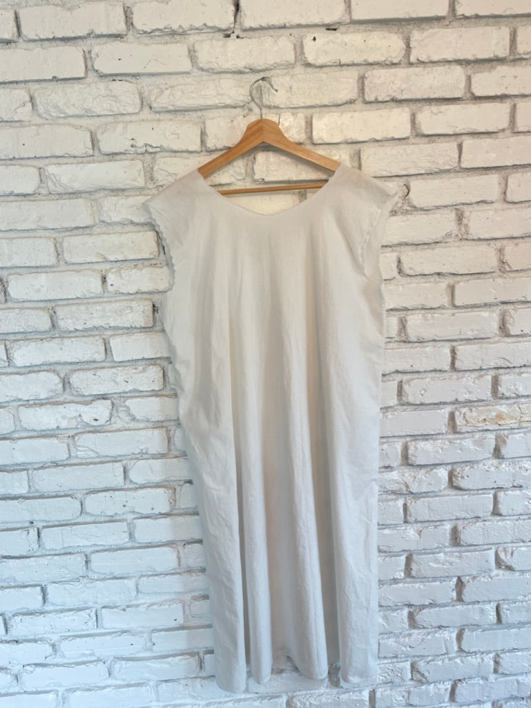 Vintage Cotton White Dress