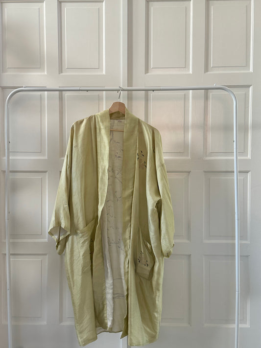 Vintage Silk Kimono Jacket