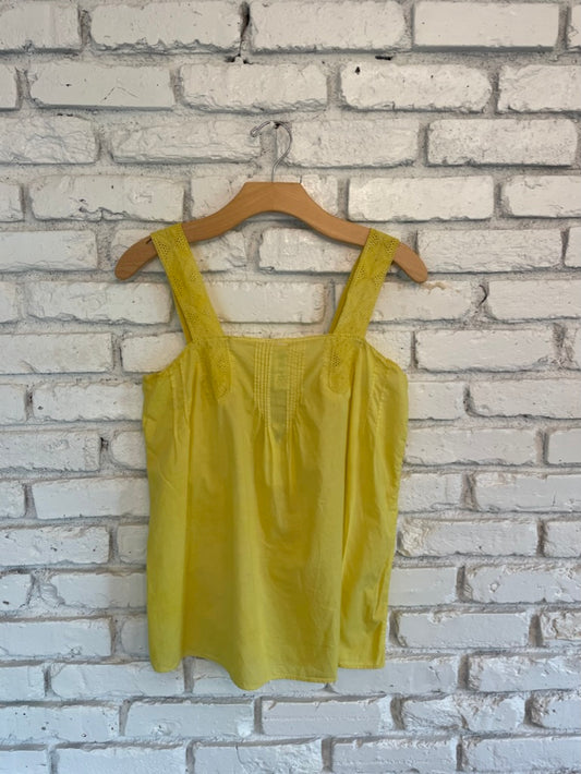 Yellow Hand Dyed Tank