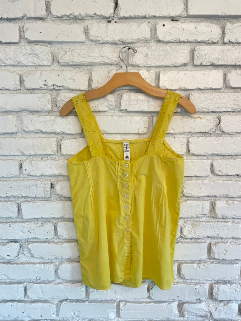 Yellow Hand Dyed Tank