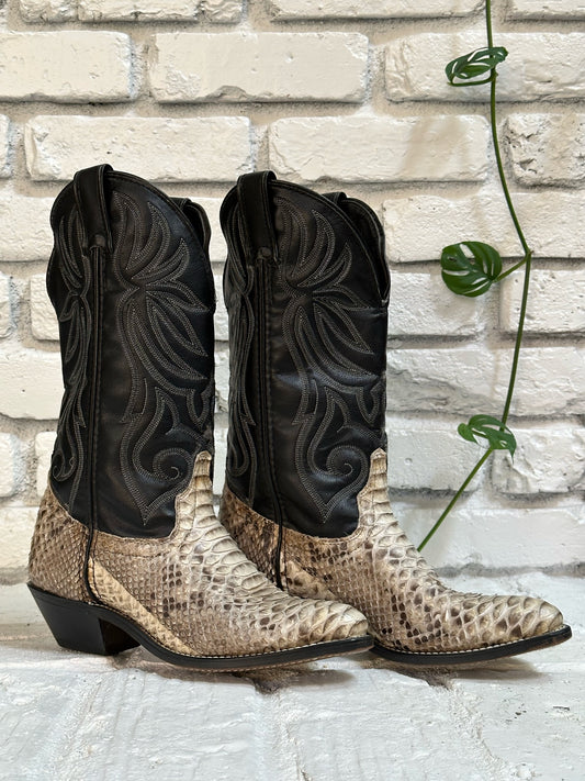 Snakeskin Cowgirl Boots