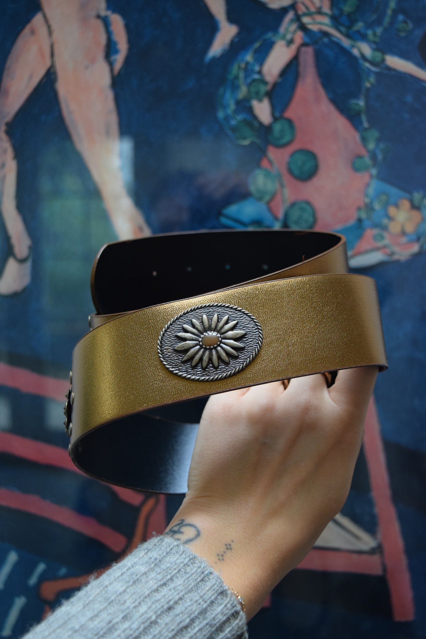 Bronze Hollow Disk Belt
